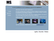 Tablet Screenshot of ms-events.be